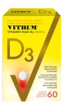 Витрум витамин Д3 Макс, таблетки 1000 МЕ 220 мг 60 шт