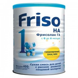 Смесь молочная, Friso (Фрисо) 400 г Фрисолак 1 ГА гипоаллергенный с 0 до 6 мес