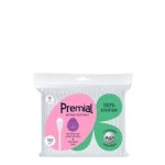 Ватные палочки, Premial (Премиал) 100 шт с ионами серебра
